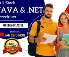 Java full stack developer course