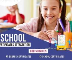 School certificate attestation in Abu Dhabi - 1
