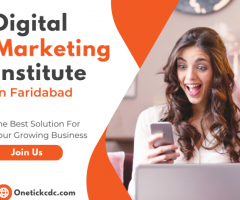Best Digital Marketing Training Institute in Faridabad - OneTickcdc