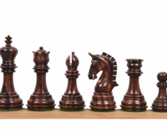 Royal chess mall-Imperial Staunton Luxury Chess Pieces Only set -Weighted Rosewood