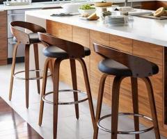 Commercial bar stools with back
