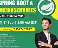 Online Spring Boot & MicroServices Training In Hyderabad