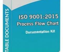 Editable ISO 9001 Process Flow Chart