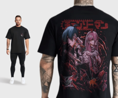 Slice and Dice with Chainsaw Man Anime T-Shirts