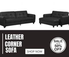 Leather Corner Sofa
