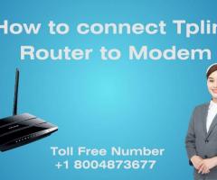 How to Connect TP-Link Router to Modem | +18004873677 | Tp link Support
