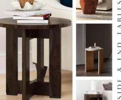 Buy Functional and Stylish Side and End Tables from Nismaaya Decor