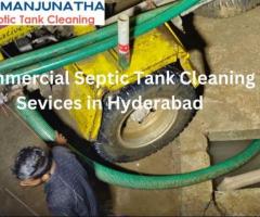 Commercial Septic Tank Cleaning Sevices in Hyderabad