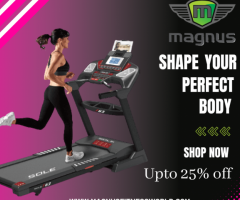 Gym Equipment Store Offer 30% Discount on Treadmills Exercise Cycle