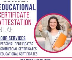 Educational Certificate attestation