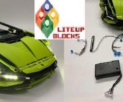 Buy LED Lighting kit for 42115 Lamborghini Sian - Liteupblock.Com - 1