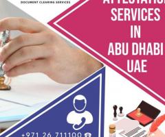 Attestation services in abu dhabi