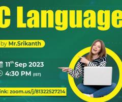 Best Online C Language Training In Hyderabad