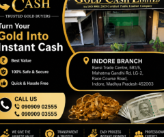 Sell your Gold in Indore – Gold Cash Limited