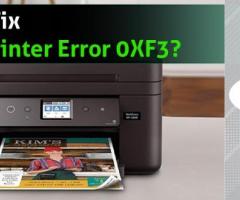 Epson Printer Error 0XF3