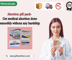 Abortion pill pack- Get medical abortion done smoothly without any hardship
