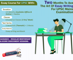 How do I write an essay with good structure for UPSC?