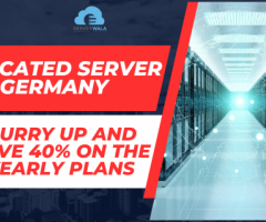 Hurry up and Save 40% on the Dedicated Server Germany Yearly Plan