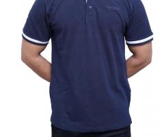 "Elevate Your Style with Classic Blue Polo Shirts - Shop Now at Finer Threads!"