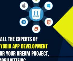 Call the experts of Hybrid App Development for your dream project, Mobiloitteinc.