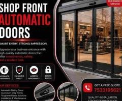 Shop Front Automatic Doors