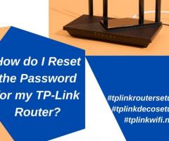 How do I reset the password for my TP-Link router? +1-800-487-3677