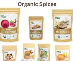 Buy 100 % Natural Organic Spices in India | Organic zing