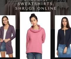 Buy Stylish jackets,shrugs and sweatshirts online from Genzee