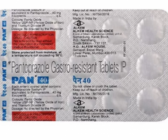 buy pan 40 mg Tablet online
