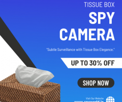 Tissue Box Spy Camera | Special Offer - 9999302406