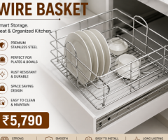 Best Stainless Steel Plate Wire Basket for Kitchen