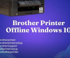 Brother Printer Offline Windows 10 | +1-877-372-5666 | Brother Support