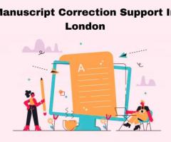 Manuscript Correction Support In London