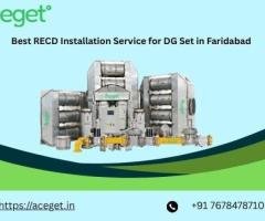 Best RECD Installation Service for DG Set in Faridabad