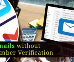 Top 10 Emails without Phone Number Verification - Free Emails Services