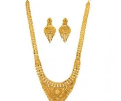 22ct Gold Rani Haar/Necklace Set | 11 Inches