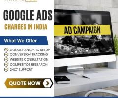 Google ads charges in India