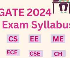 Best GATE Exam Syllabus 2023-24 exam preparation