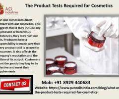 The Product Tests Required for Cosmetics