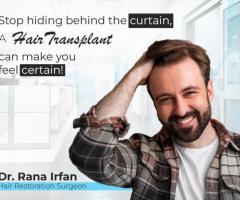 FUT and FUE hair transplant services in Islamabad Pakistan - 1