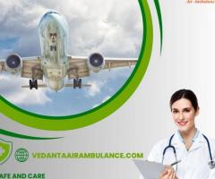Get the Most Reliable ICU Setup by Vedanta Air Ambulance Service in Siliguri