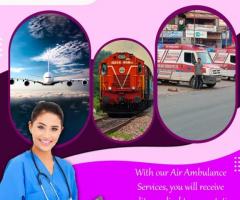 Hire Panchmukhi Air Ambulance Services in Kolkata with Immediate Deportation