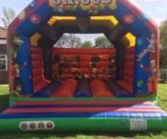 Circus Themed Large Bouncy Castle