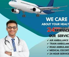 Get Inexpensive Panchmukhi Air Ambulance Services in Guwahati