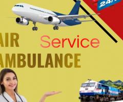 Hire Fully Modernized Panchmukhi Air Ambulance Services in Delhi with Ventilator