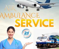 Pick Panchmukhi Air Ambulance Services in Raipur with Life Support ICU
