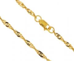 22ct Gold Ripple Chain | Width 2.07mm