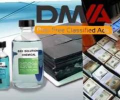 SSD CHEMICAL SOLUTIONS AND TECHNICIANS FOR CLEANING ALL BLACK NOTES