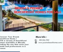 Merida's Premier Beachfront Homes for Sale:Discover your dream home