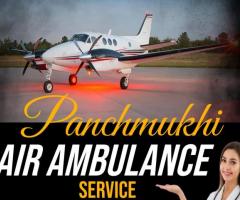 Hire First Rated Panchmukhi Air Ambulance Services in Varanasi with Medical Experts